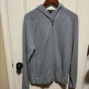 Theory Gray Zip Up Jacket